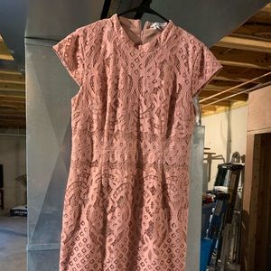 Womens high neck pencil dress